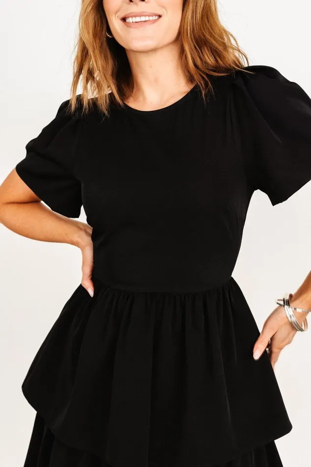 Cadenza Tiered Maxi Dress Black Women Baltic Born Midi Dresses Cadenza Tiered Maxi Dress Black Women Baltic Born Midi Dresses