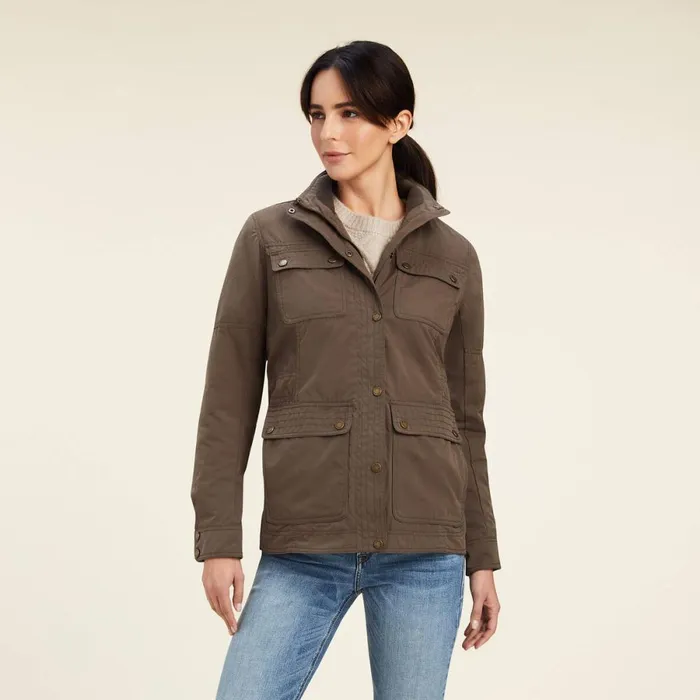 Calumet Field Jacket Banyan Bark Women Ariat Jackets and Vests