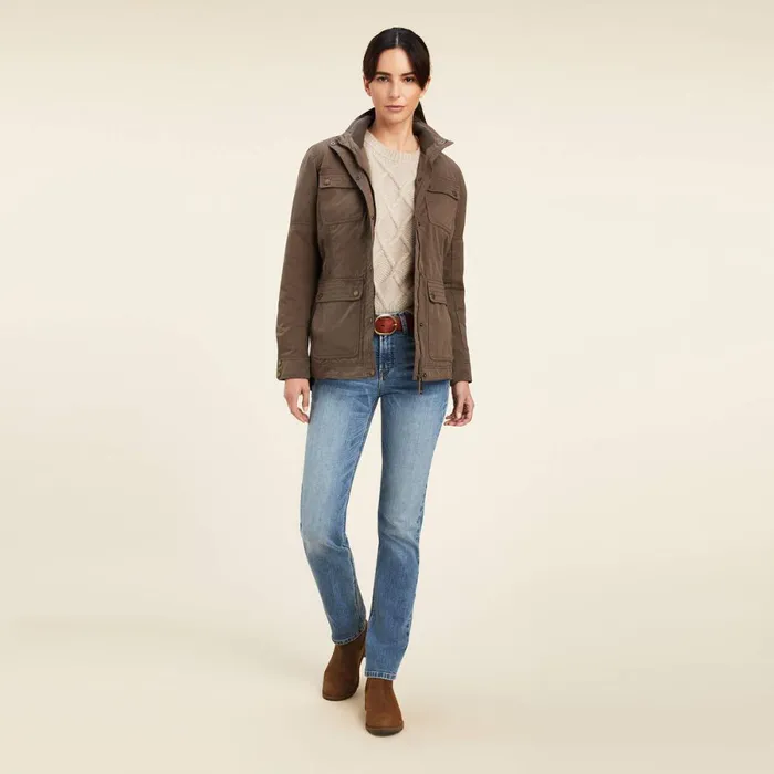 Calumet Field Jacket Banyan Bark Women Ariat Jackets and Vests Calumet Field Jacket Banyan Bark Women Ariat Jackets and Vests