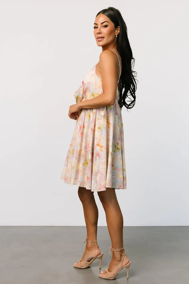 Camellia Mini Dress Pastel Multi Women Baltic Born Short Dresses Camellia Mini Dress Pastel Multi Women Baltic Born Short Dresses