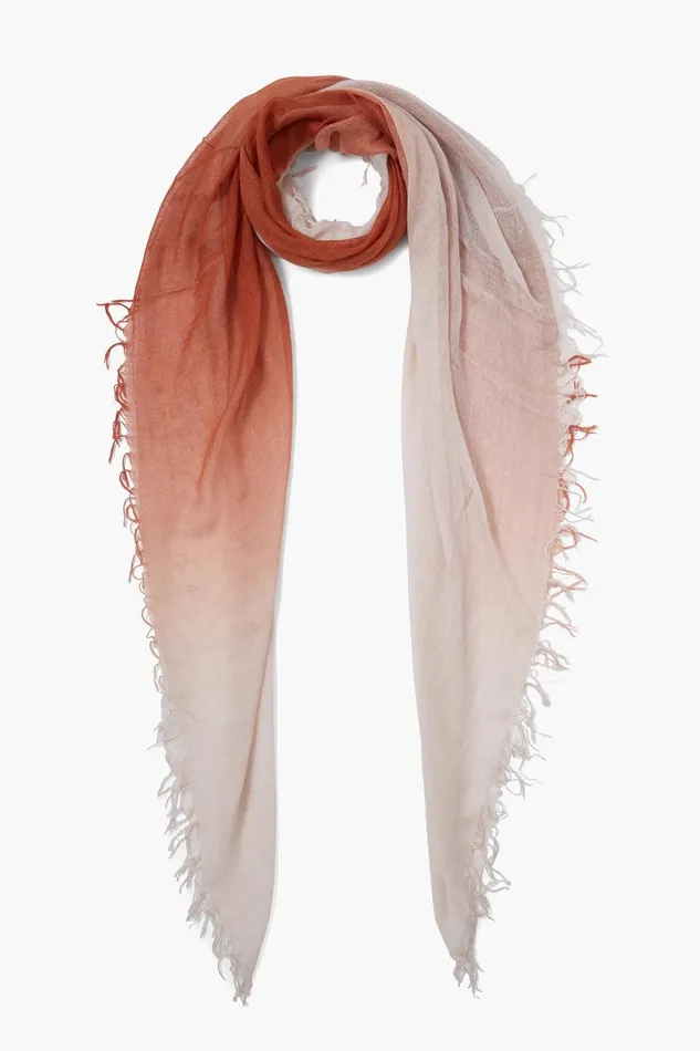 Cashmere And Silk Scarf Picante Dip Dyed Women Chan Luu Scarves