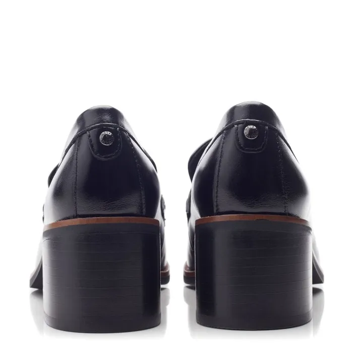 Casual Shoes Women Moda In Pelle Chantily Black Leather
