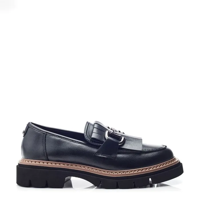 Casual Shoes Women Moda In Pelle Daniya Black Porvair