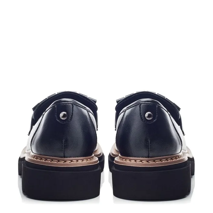 Casual Shoes Women Moda In Pelle Daniya Black Porvair