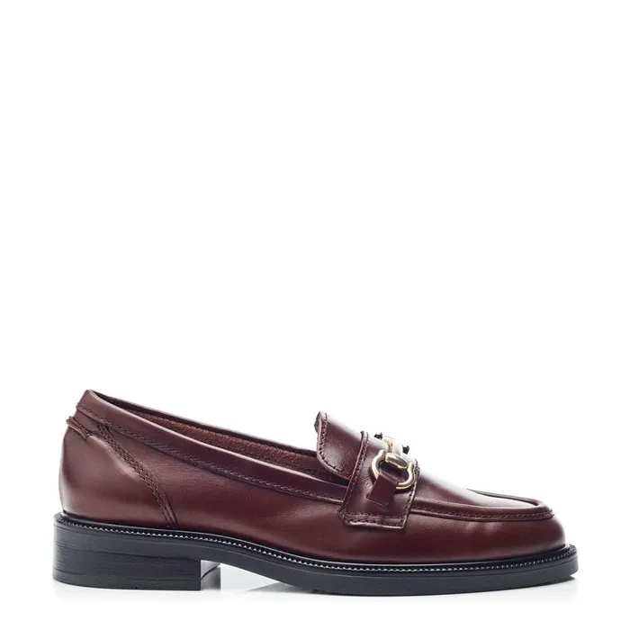 Casual Shoes Women Moda In Pelle Estephe Dark Brown Leather