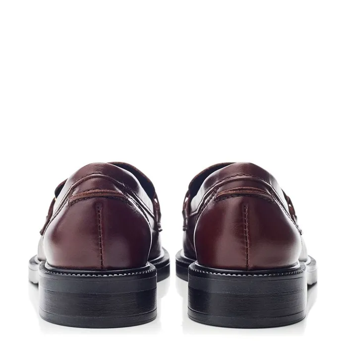 Casual Shoes Women Moda In Pelle Estephe Dark Brown Leather