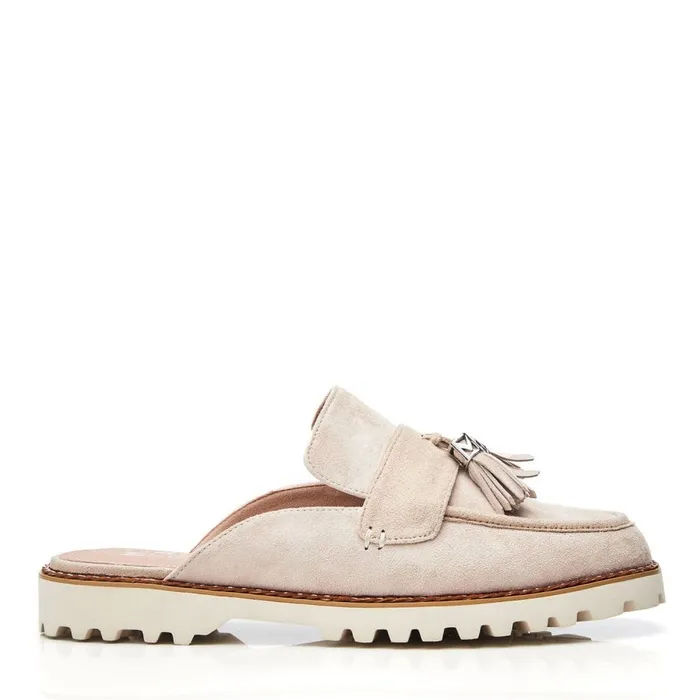 Casual Shoes Women Moda In Pelle Etana Stone Suede