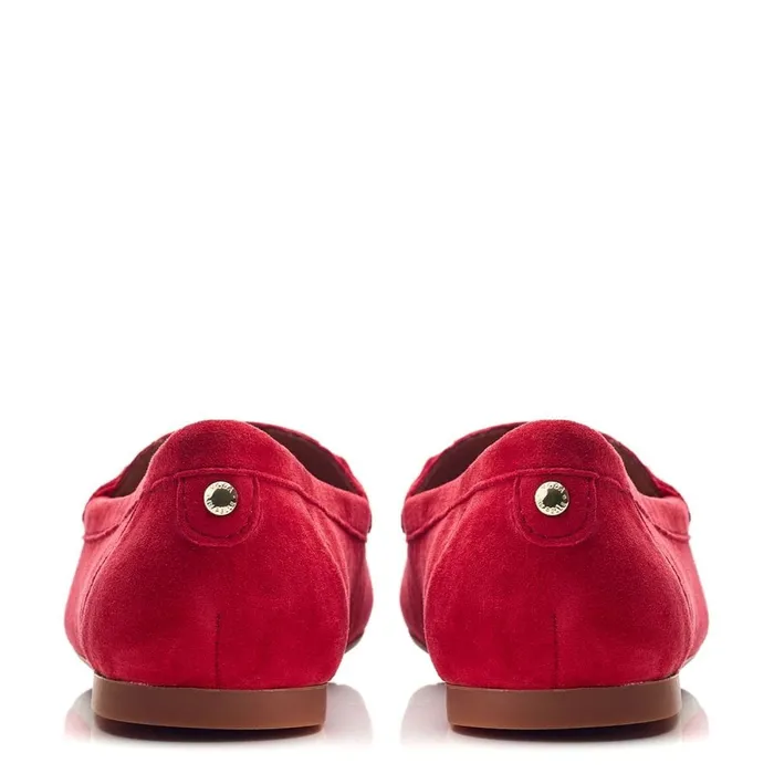 Casual Shoes Women Moda In Pelle Famina Red Suede