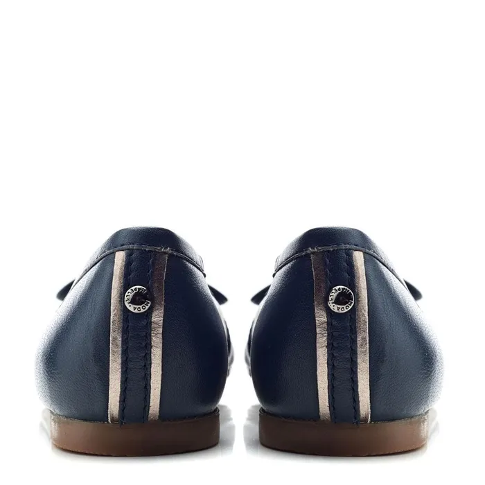Casual Shoes Women Moda In Pelle Feebie Navy Leather
