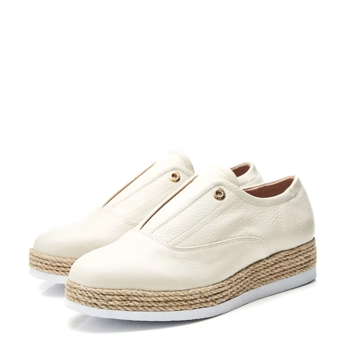 Casual Shoes Women Moda In Pelle Felicie Off White Leather