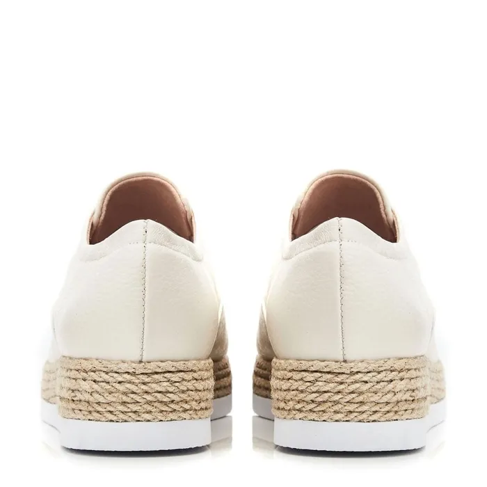 Casual Shoes Women Moda In Pelle Felicie Off White Leather