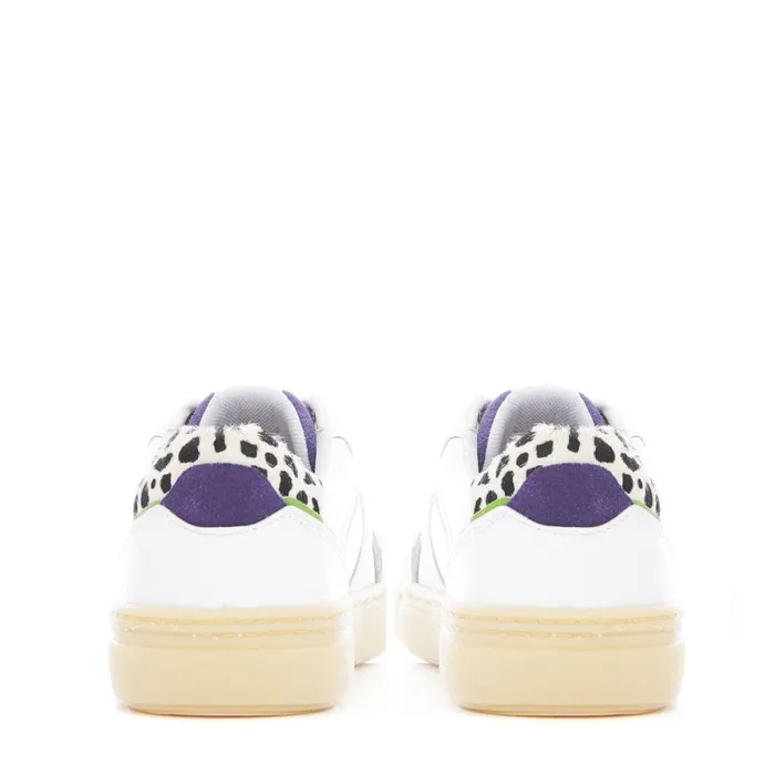 Casual Trainers Women Moda In Pelle Belgrave White Leather