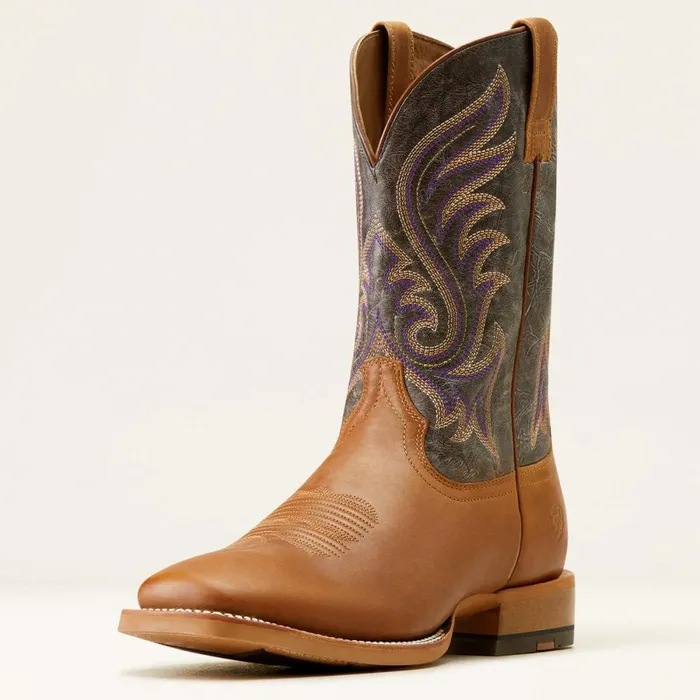 Cattle Call Cowboy Boot Rodeo Tansmokey Purple Men Ariat Western Boots