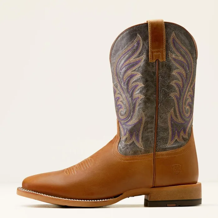 Cattle Call Cowboy Boot Rodeo Tansmokey Purple Men Ariat Western Boots Cattle Call Cowboy Boot Rodeo Tansmokey Purple Men Ariat Western Boots