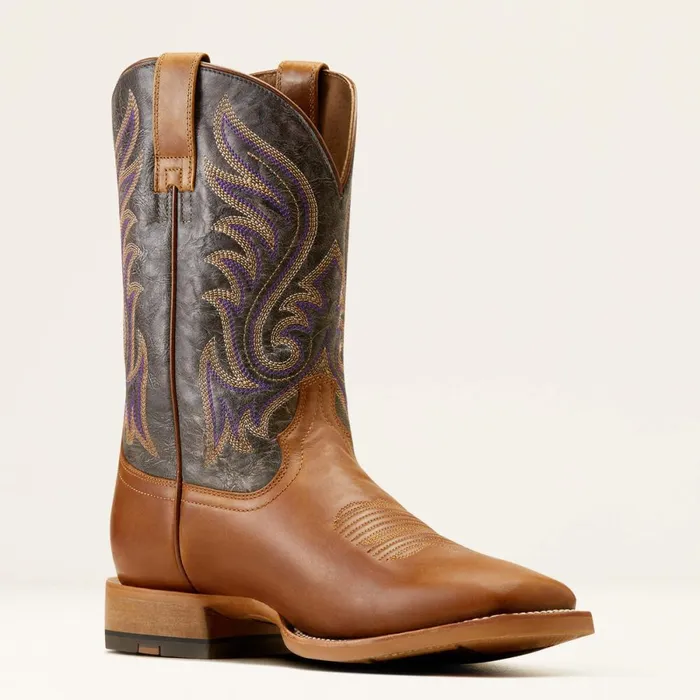 Cattle Call Cowboy Boot Rodeo Tansmokey Purple Men Ariat Western Boots Cattle Call Cowboy Boot Rodeo Tansmokey Purple Men Ariat Western Boots