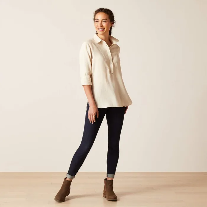 Cazadero Blouse Ancient Scroll Women Ariat TShirts and Tops Cazadero Blouse Ancient Scroll Women Ariat TShirts and Tops