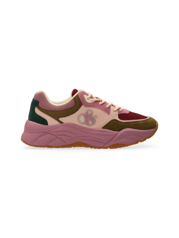 Celest Pink Olive Women Scotch and Soda Sneakers