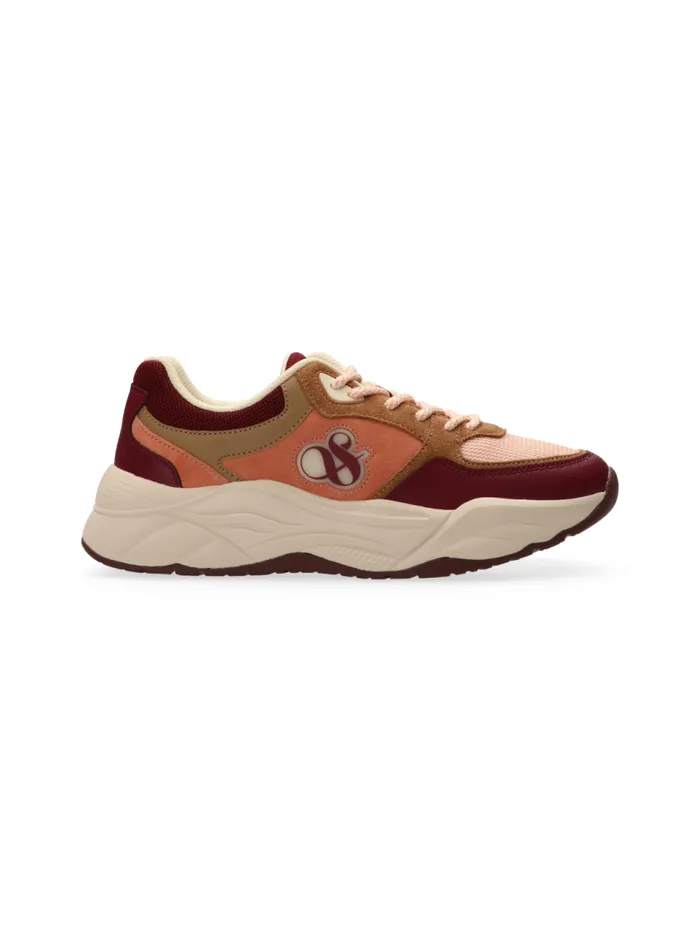 Celest Pink Olive Women Scotch and Soda Sneakers
