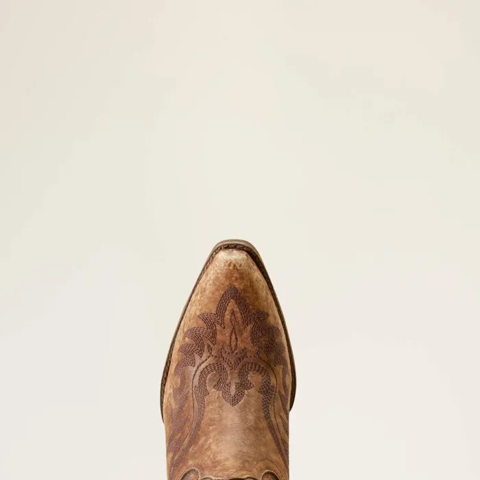 Chandler Western Boot Naturally Distressed Brown Women Ariat Western Boots Chandler Western Boot Naturally Distressed Brown Women Ariat Western Boots