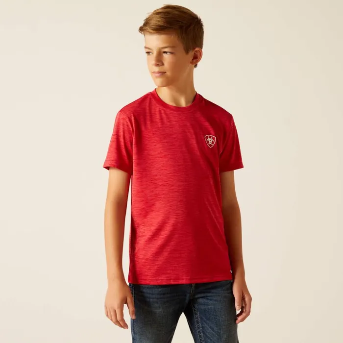 Charger Ariat Crestline TShirt Chili Pepper Kids Ariat TShirts and Polos Charger Ariat Crestline TShirt Chili Pepper Kids Ariat TShirts and Polos