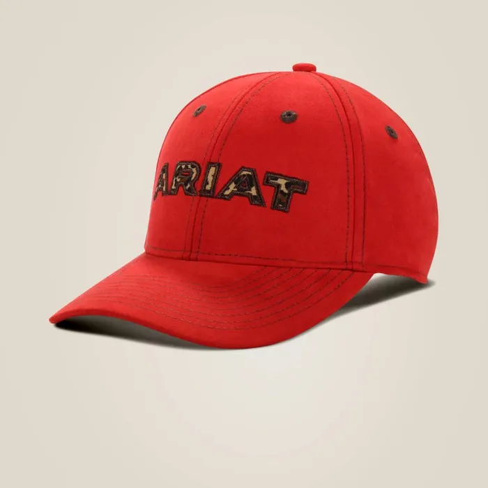 Cheetah Logo Cap Red Women Ariat Hats and Caps