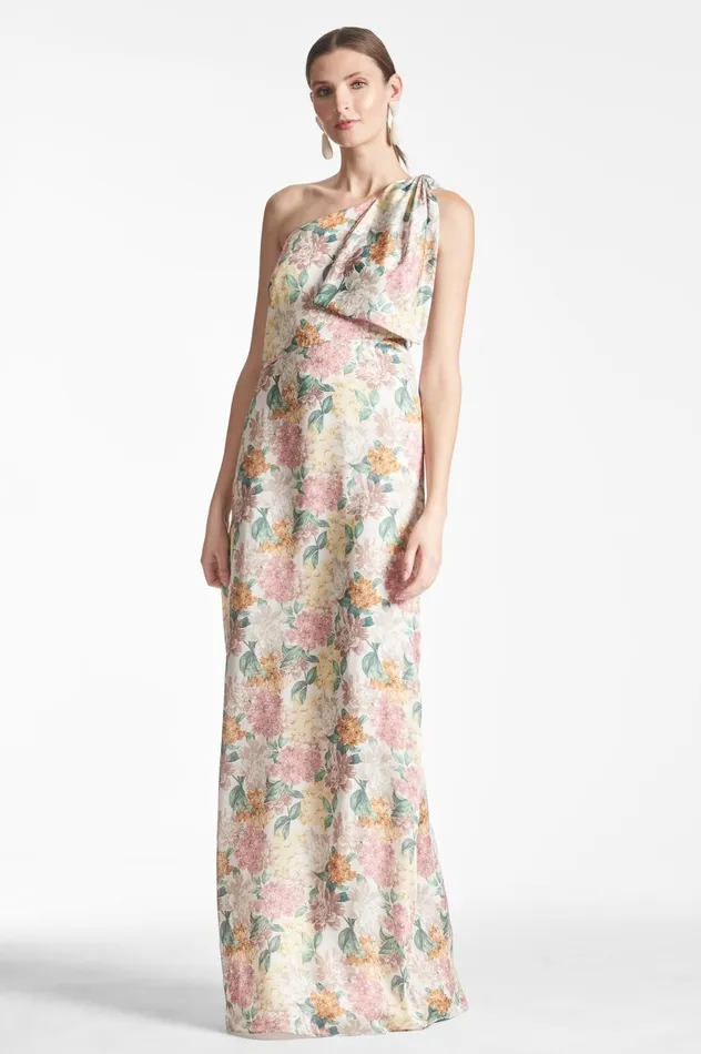 Chelsea Gown 8211 Antique Bouquet Women Sachin and Babi Formal