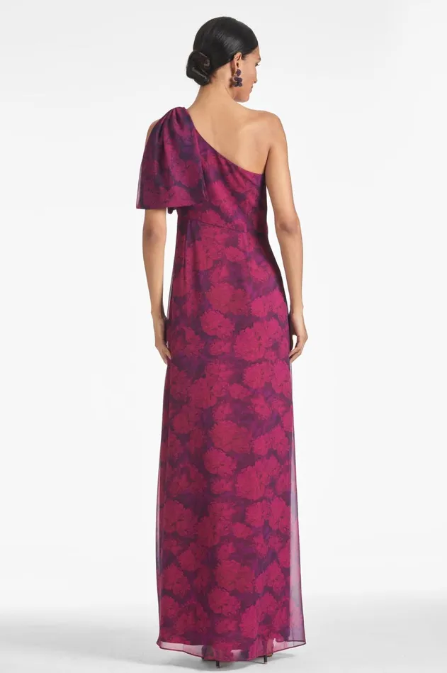Chelsea Gown 8211 Magenta Bloom Women Sachin and Babi Boho