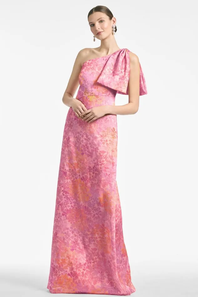 Chelsea Gown 8211 Pastel Sunset Hydrangea Women Sachin and Babi Formal