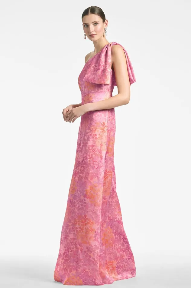 Chelsea Gown 8211 Pastel Sunset Hydrangea Women Sachin and Babi Formal