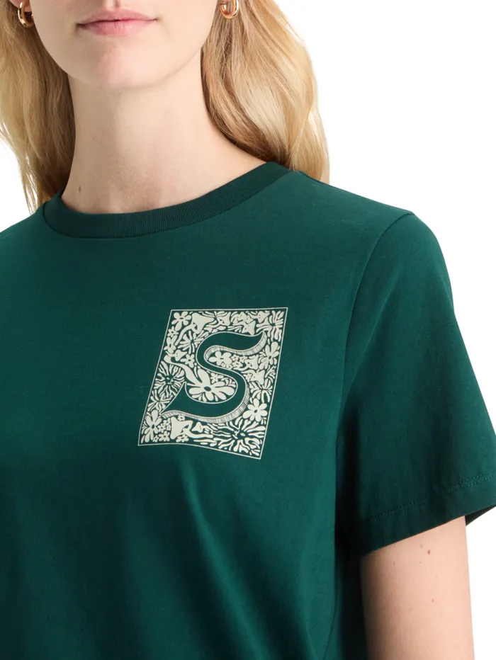 CHEST ARTWORK REGULAR FIT TSHIRT Soft Ice Women Scotch and Soda Tops and TShirts CHEST ARTWORK REGULAR FIT TSHIRT Soft Ice Women Scotch and Soda Tops and TShirts