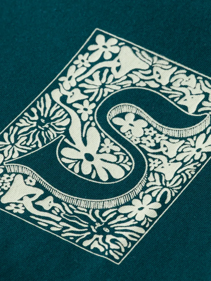 CHEST ARTWORK REGULAR FIT TSHIRT Soft Ice Women Scotch and Soda Tops and TShirts CHEST ARTWORK REGULAR FIT TSHIRT Soft Ice Women Scotch and Soda Tops and TShirts