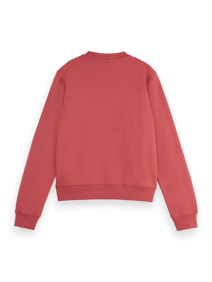 Chest Artwork Regular Sweatshirt Dusty Red Women Scotch and Soda Sweatshirts and Hoodies Chest Artwork Regular Sweatshirt Dusty Red Women Scotch and Soda Sweatshirts and Hoodies
