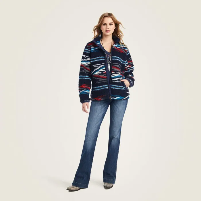 Chimayo Fleece Jacket Chimayo Jcd Sherpa Women Ariat Jackets and Vests Chimayo Fleece Jacket Chimayo Jcd Sherpa Women Ariat Jackets and Vests