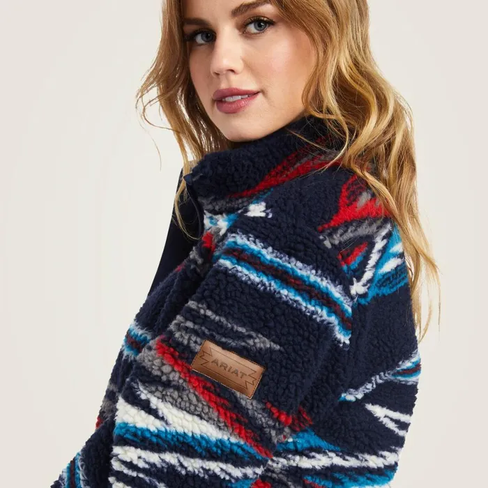 Chimayo Fleece Jacket Chimayo Jcd Sherpa Women Ariat Jackets and Vests Chimayo Fleece Jacket Chimayo Jcd Sherpa Women Ariat Jackets and Vests