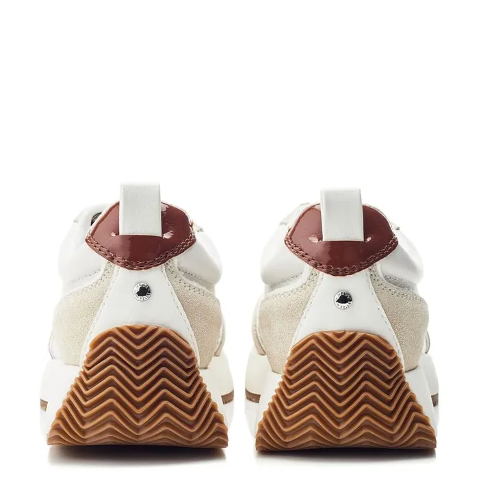 Chunky Trainers Women Moda In Pelle Athenea Off White Leather