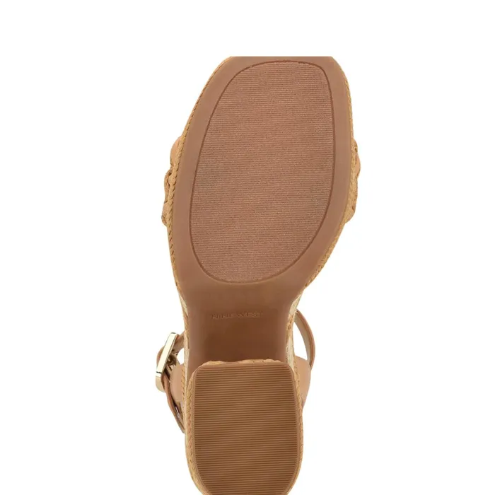 Cinka Woven Platform Sandals Light Natural Women Nine West Wedges Cinka Woven Platform Sandals Light Natural Women Nine West Wedges