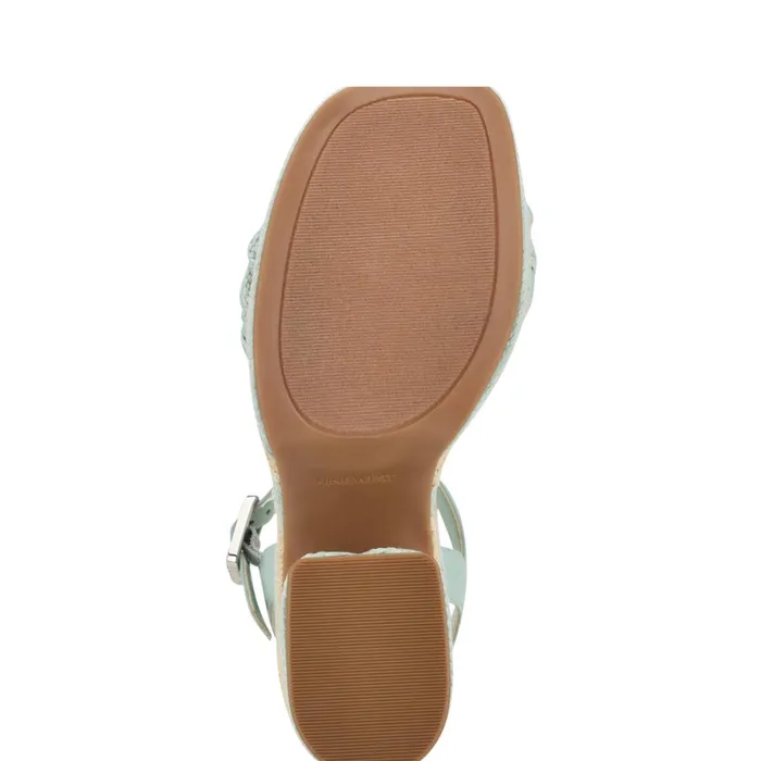 Cinka Woven Platform Sandals Mint Green Women Nine West Platforms Cinka Woven Platform Sandals Mint Green Women Nine West Platforms