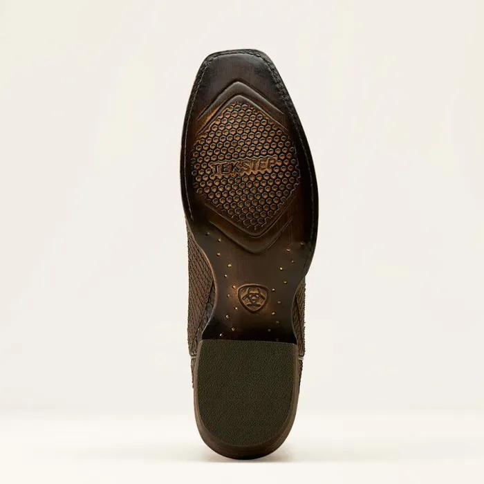 Circuit High Stepper Python Cowboy Boot Chocolate Python Men Ariat Western Boots Circuit High Stepper Python Cowboy Boot Chocolate Python Men Ariat Western Boots
