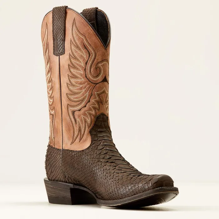Circuit High Stepper Python Cowboy Boot Chocolate Python Men Ariat Western Boots Circuit High Stepper Python Cowboy Boot Chocolate Python Men Ariat Western Boots