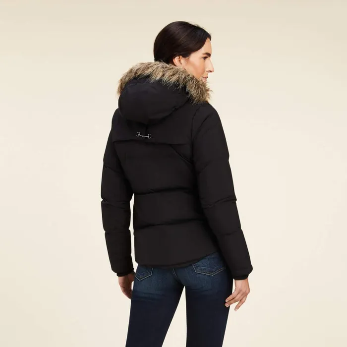 Clairborne Down Jacket Black Women Ariat Jackets and Vests Clairborne Down Jacket Black Women Ariat Jackets and Vests