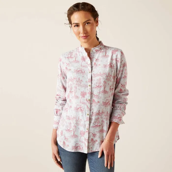 Clarion Blouse Toile Women Ariat TShirts and Tops