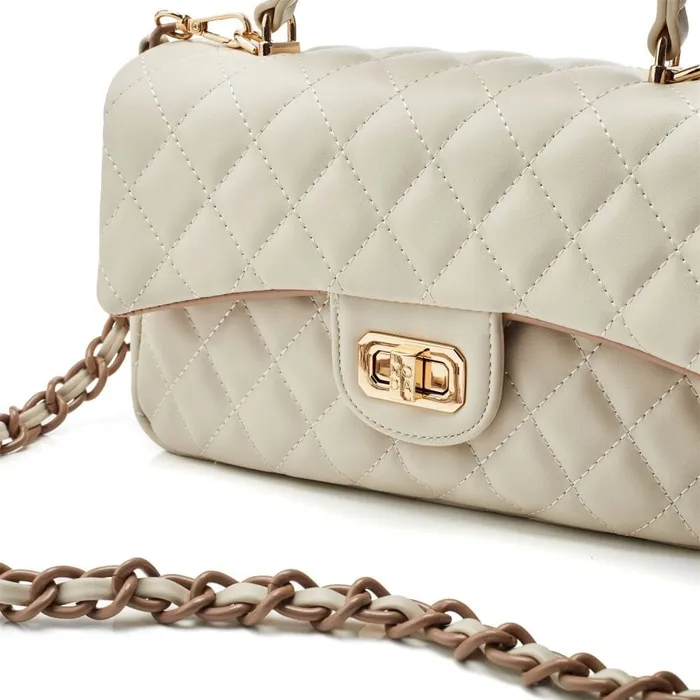 Clutch Bags Women Moda In Pelle Sabrina Bag Off White Porvair
