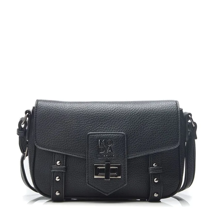 Clutch Bags Women Moda In Pelle Sloane Bag Black Porvair