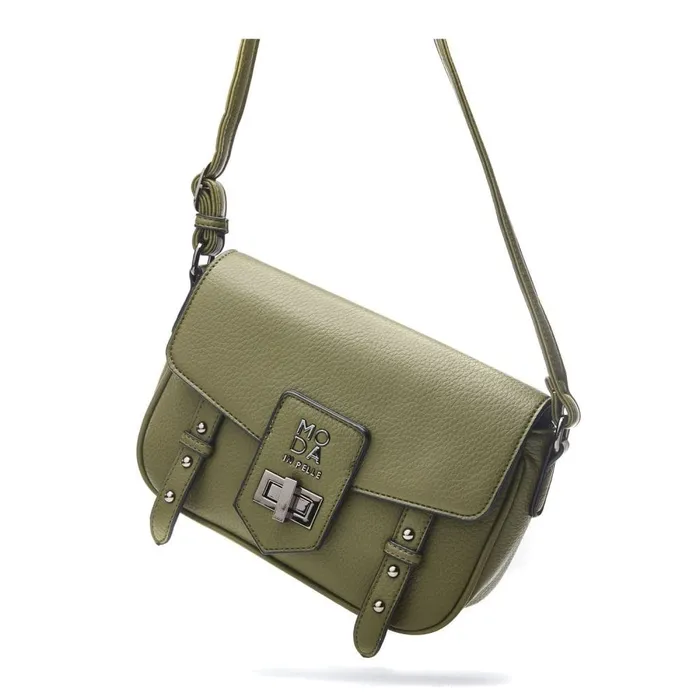 Clutch Bags Women Moda In Pelle Sloane Bag Khaki Porvair