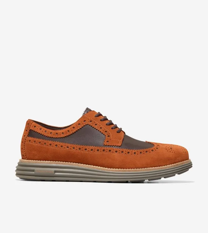 Cole Haan Dress Shoes Men Men039s riginalGrand Remastered Longwing Brown