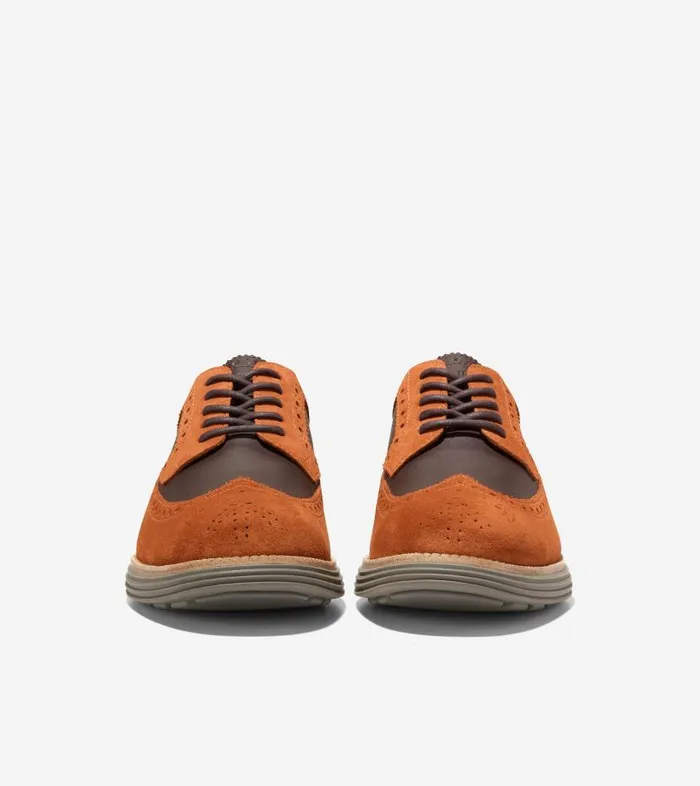 Cole Haan Dress Shoes Men Men039s riginalGrand Remastered Longwing Brown Cole Haan Dress Shoes Men Men039s riginalGrand Remastered Longwing Brown
