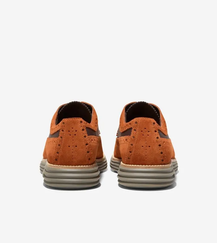 Cole Haan Dress Shoes Men Men039s riginalGrand Remastered Longwing Brown Cole Haan Dress Shoes Men Men039s riginalGrand Remastered Longwing Brown