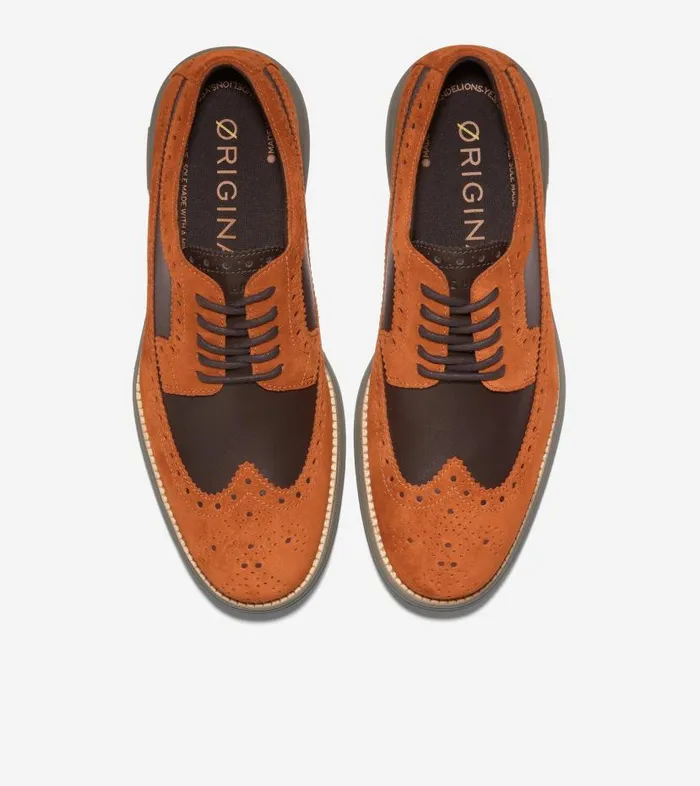 Cole Haan Dress Shoes Men Men039s riginalGrand Remastered Longwing Brown Cole Haan Dress Shoes Men Men039s riginalGrand Remastered Longwing Brown