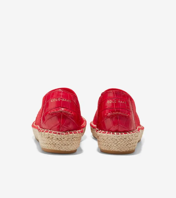 Cole Haan Loafers and Drivers Women Women039s Cloudfeel Espadrille Loafer Red Cole Haan Loafers and Drivers Women Women039s Cloudfeel Espadrille Loafer Red