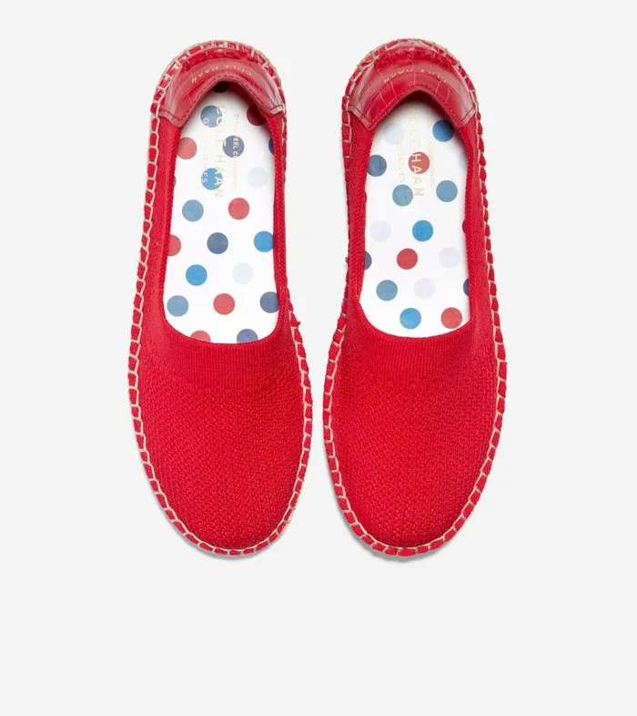 Cole Haan Loafers and Drivers Women Women039s Cloudfeel Espadrille Loafer Red Cole Haan Loafers and Drivers Women Women039s Cloudfeel Espadrille Loafer Red